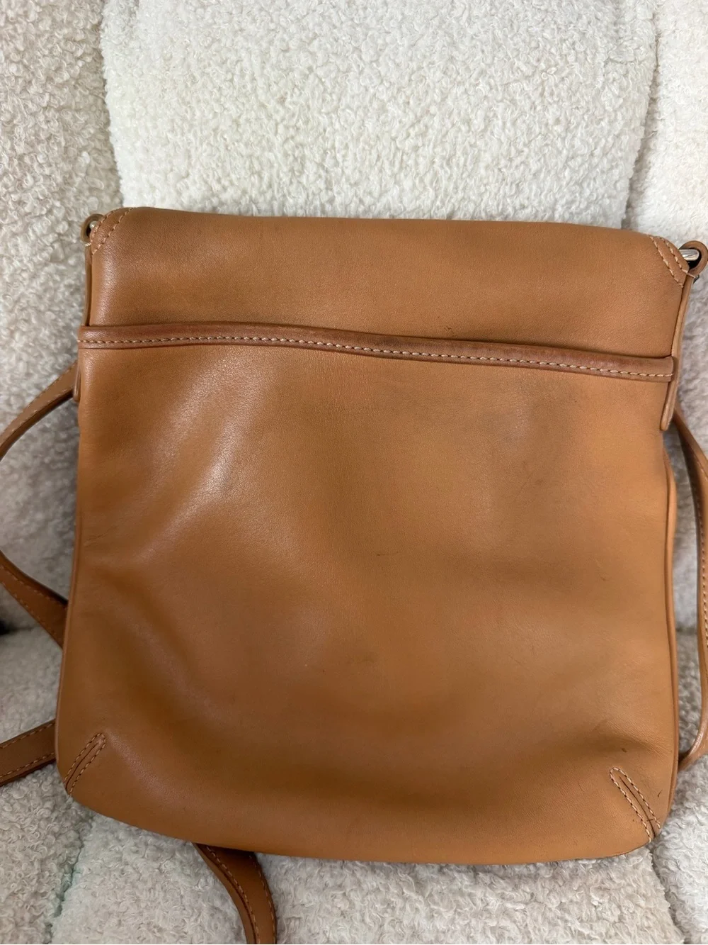 Coach bundle of 2 Black and Tan Leather  Crossbody Duo - Buckle Accent
